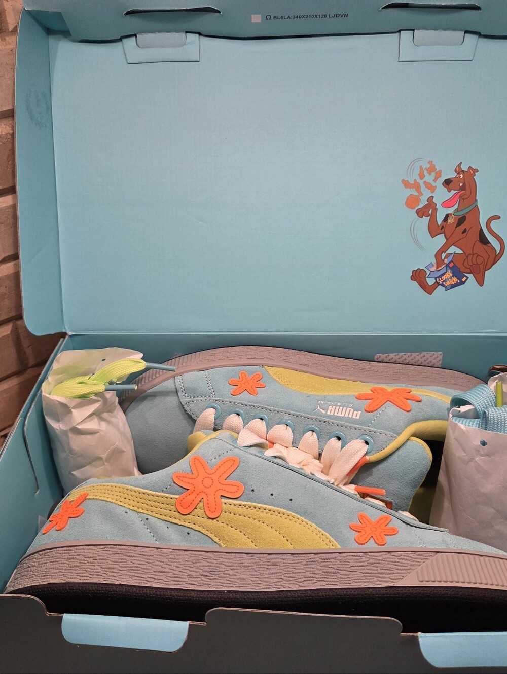 Puma Suede XL Scooby-Doo Mystery Machine Size Men 9.5/Women 11 DS Brand New BNIB - Picture 14 of 14